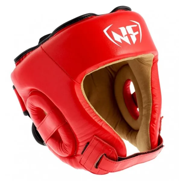 Nordic Fighter Boxing Helmet Punainen Nyrkkeilykypärä Medium